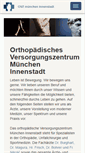 Mobile Screenshot of ortho-vz.de